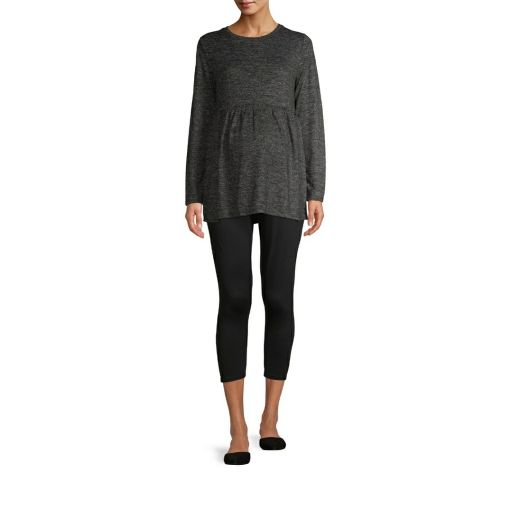Time and Tru Maternity Long Sleeve Blouse - Picture 2 of 6